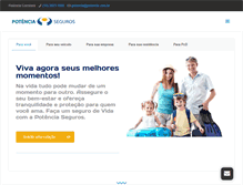 Tablet Screenshot of potencia.com.br